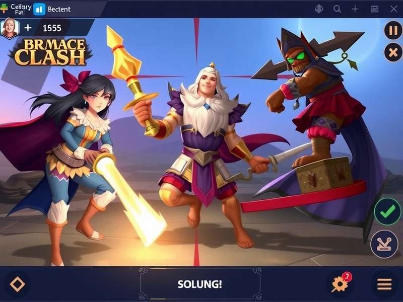 Brave Mace Clash Character Customization