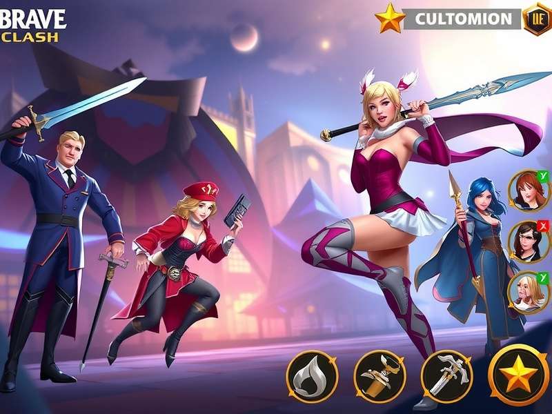 Brave Mace Clash Gameplay